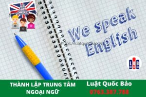 thanh lap trung tam ngoai ngu 11