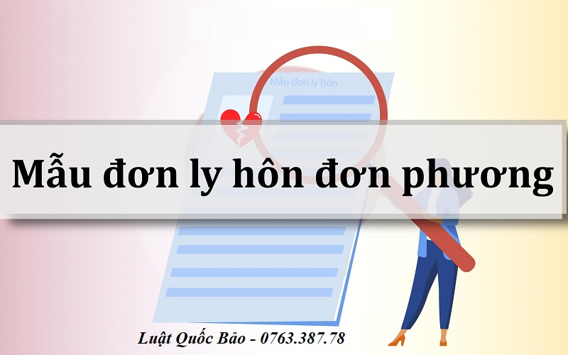 Trình tự thủ tục ly hôn đơn phương hiện nay 2 Trình tự thủ tục ly hôn đơn phương hiện nay