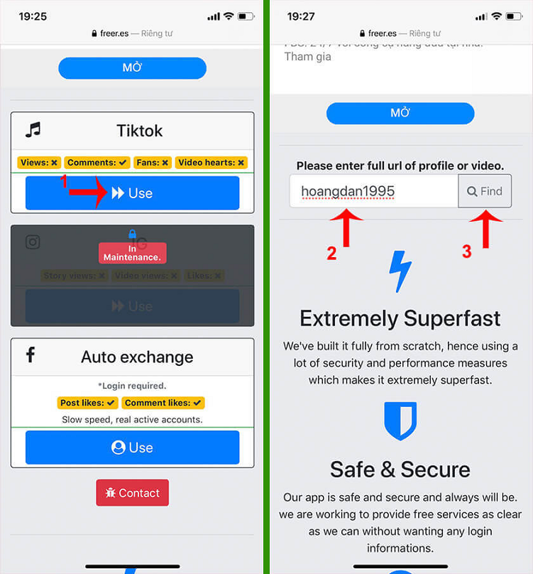 Cách tăng follow tiktok miễn phí 17 tiktik 4