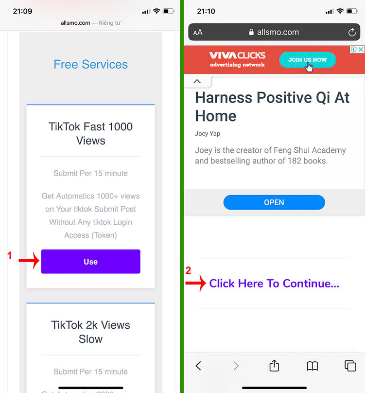 Cách tăng follow tiktok miễn phí 21 tiktik 8