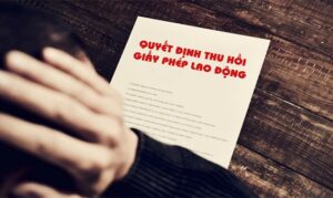 Khi nào phải thu hồi giấy phép lao động của người nước ngoài?