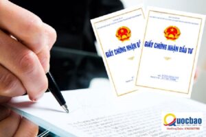 Investment application forms in Vietnam