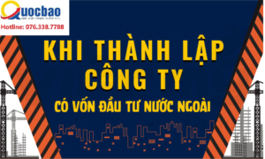 festablishing a company with foreign capital in Vietnam