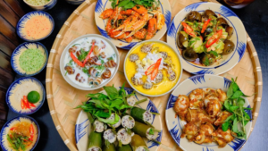 quán ăn đường Vườn Lài